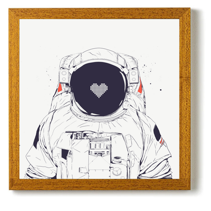 Astronaut Love by Balazs Solti