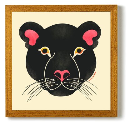 Jungle Cats Jaguar by Carrie Cantwell