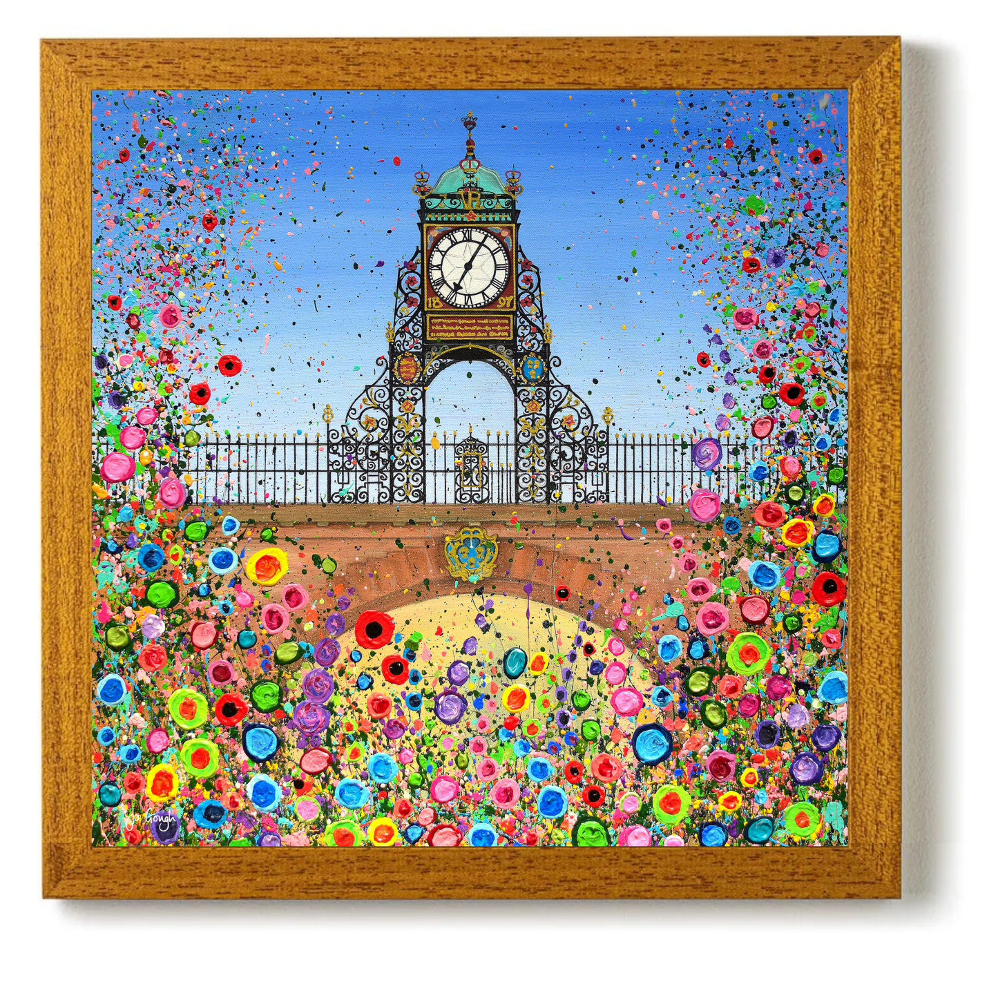 Chester Eastgate Clock by Jo Gough