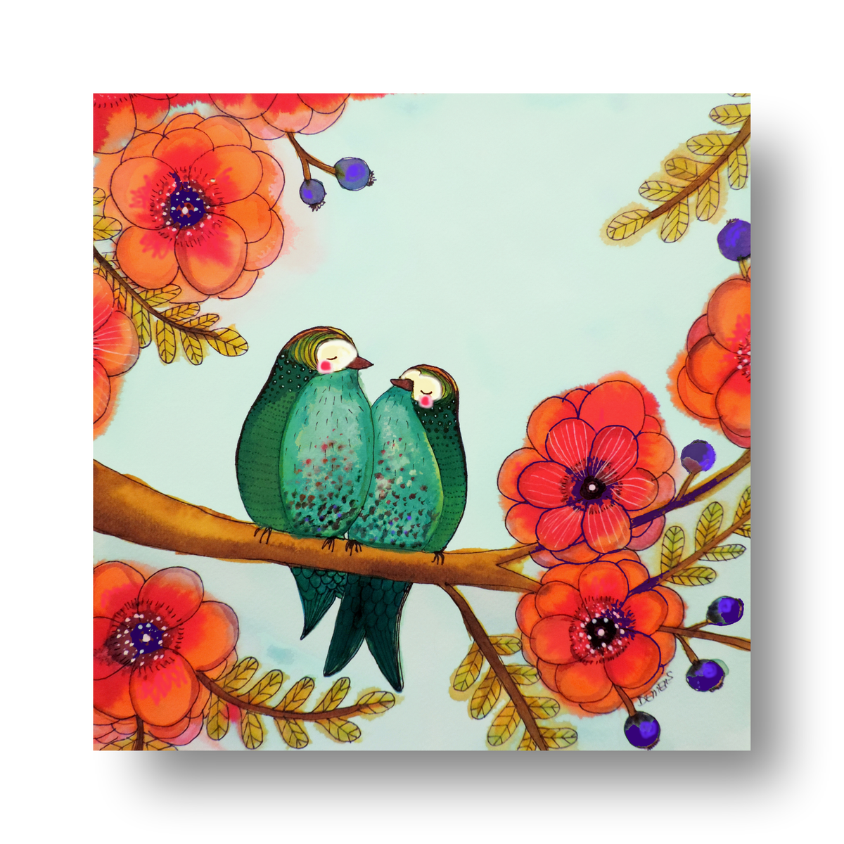 Feather Bellies by Sylvie Demers