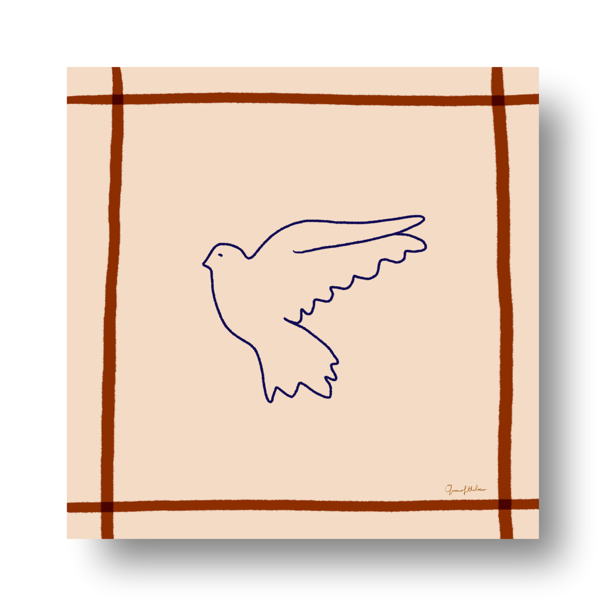 Bird Of peace by Queen of the Rodeo