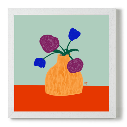Potted Florals by Alix Campbell Art