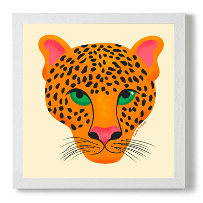 Jungle Cats Leopard by Carrie Cantwell