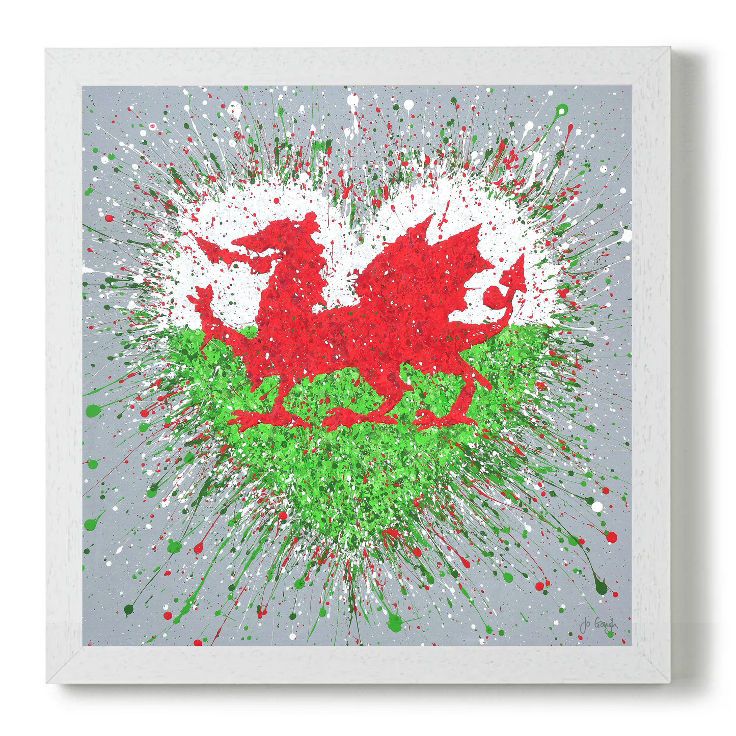 Y Ddraig Goch by Jo Gough