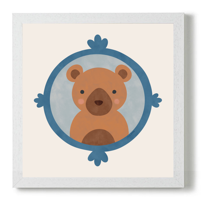 Animal Portraits Bear by Carrie Cantwell