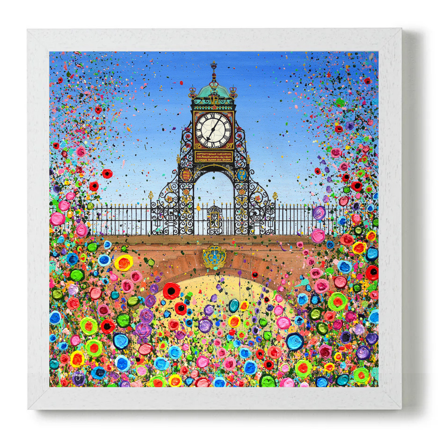 Chester Eastgate Clock by Jo Gough