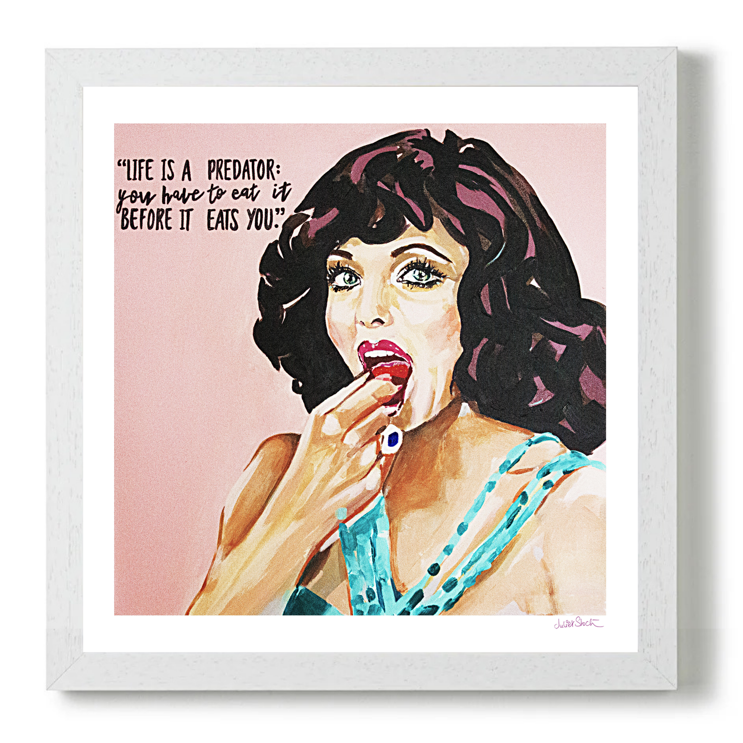 Joan Collins by Juliet Stockton