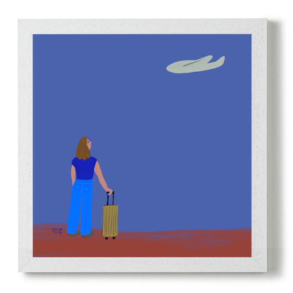 Travelling Solo by Alix Campbell Art