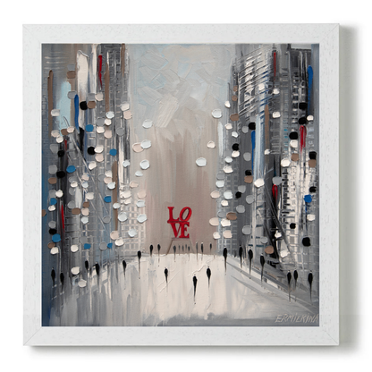 City Love Oil by Ekaterina Ermilkina