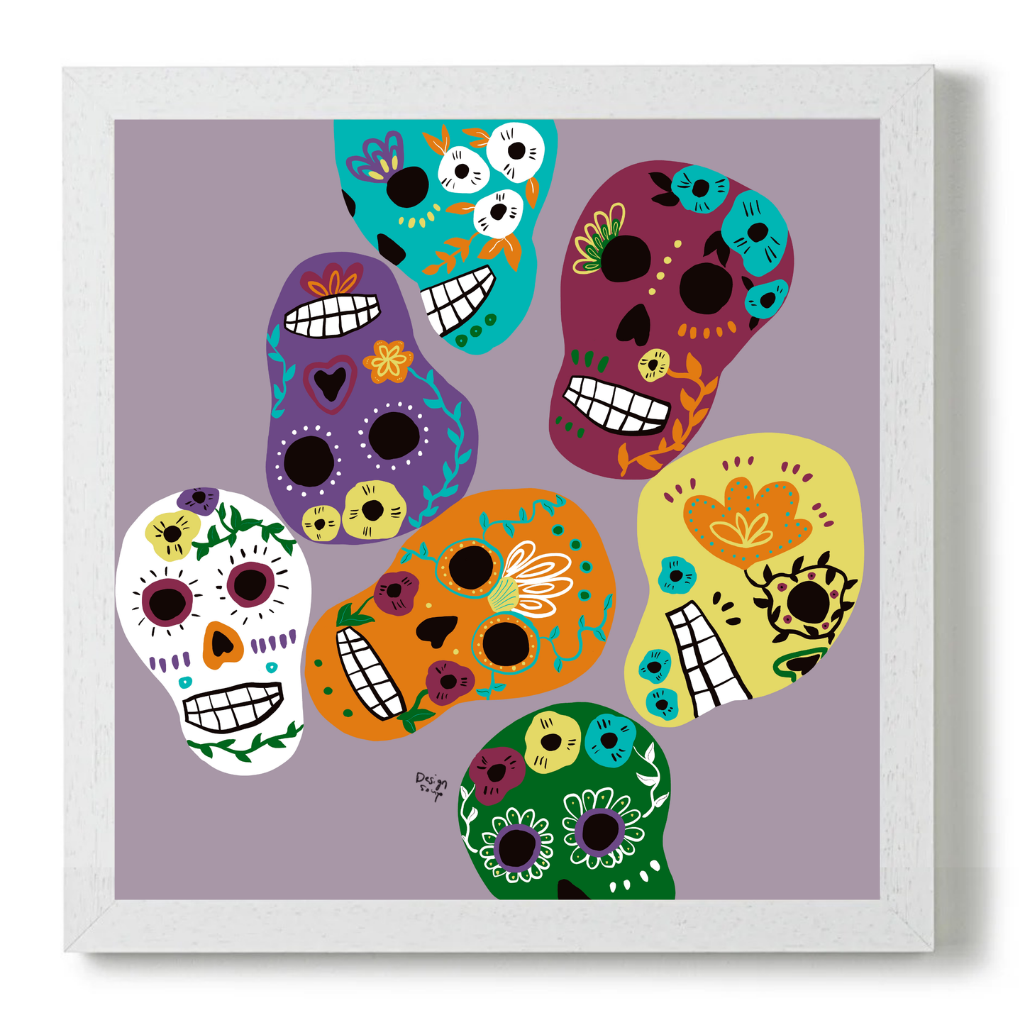 Sugar Skulls by Alix Campbell Art