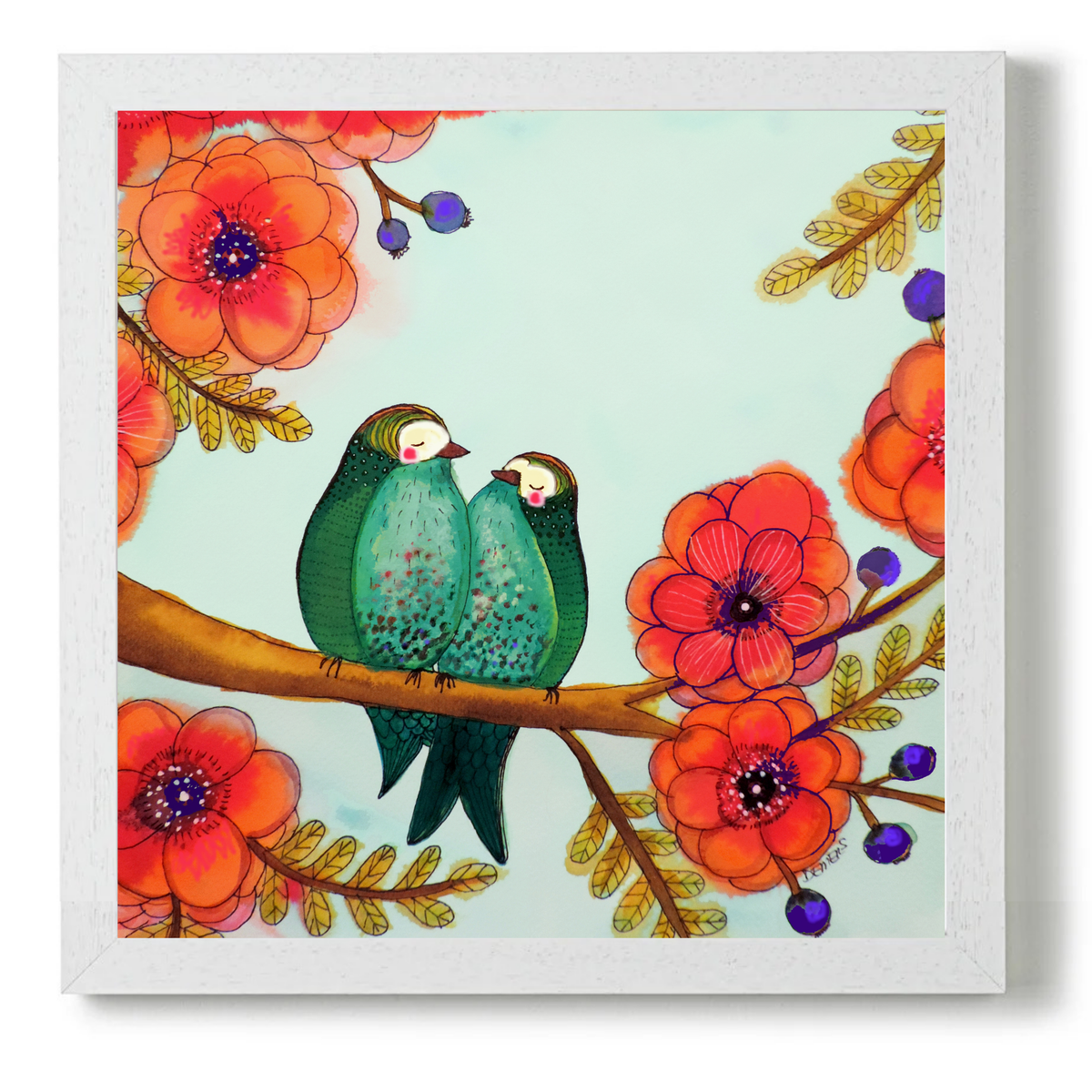 Feather Bellies by Sylvie Demers