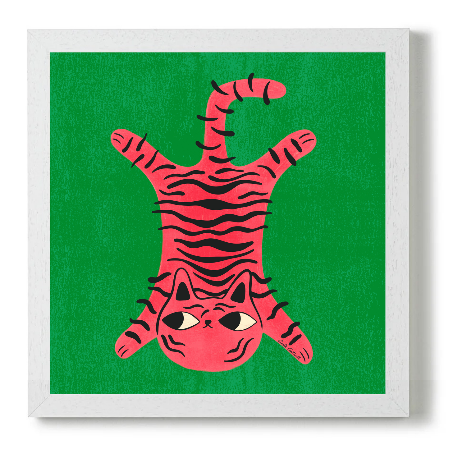 Cat Rug by Carrie Cantwell