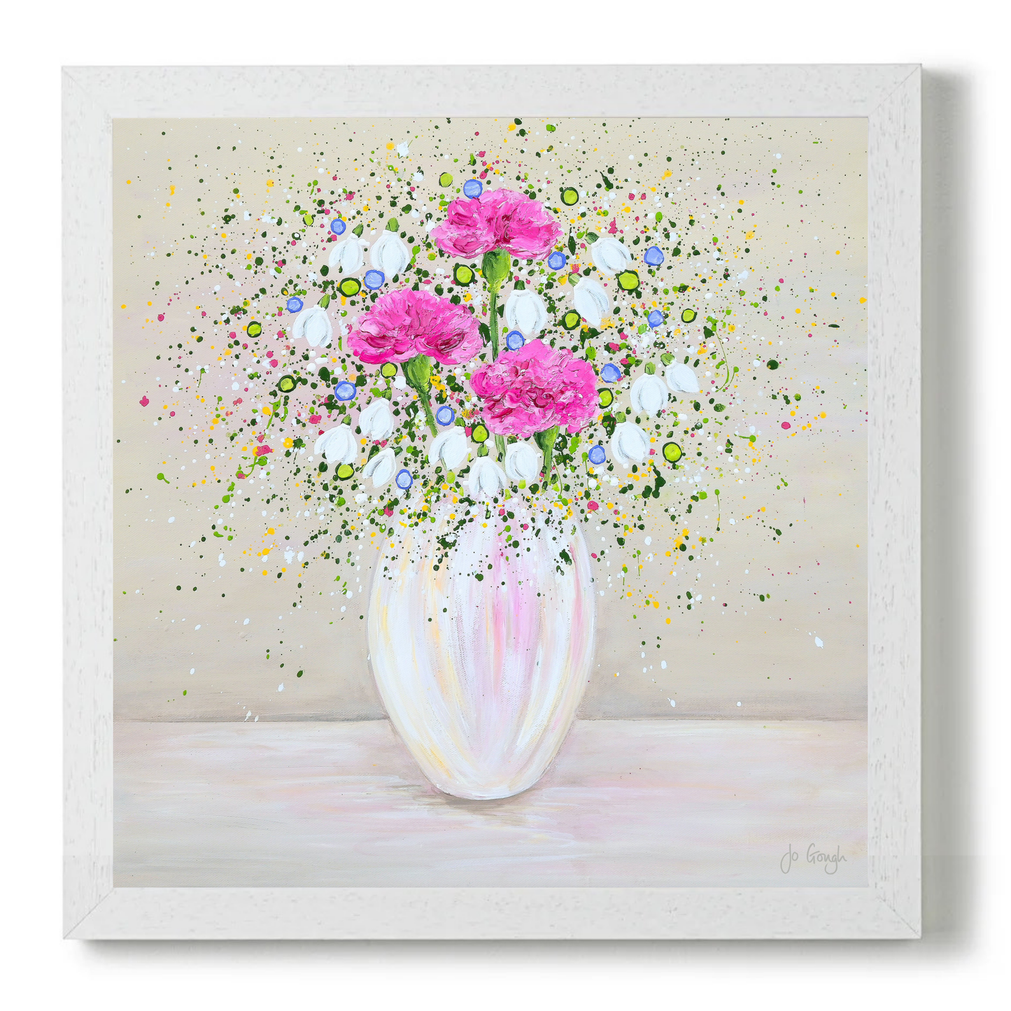 January Blooms by Jo Gough