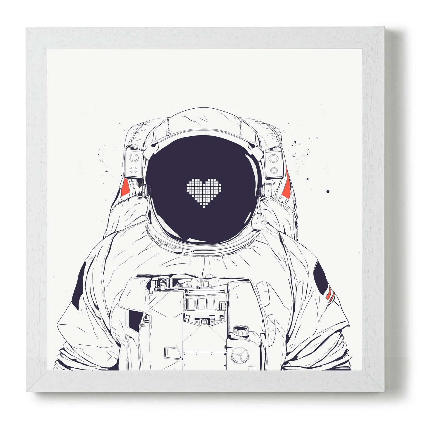 Astronaut Love by Balazs Solti