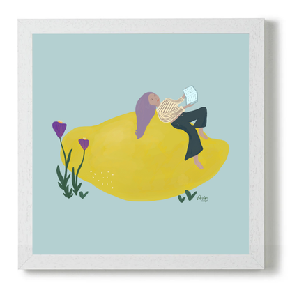 Summer Reading by Alix Campbell Art