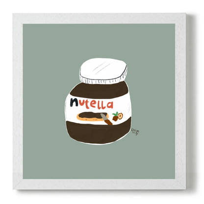 Nutella Jar by Alix Campbell Art