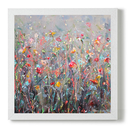Wild Flowers Rouge by STUDIO PAINT-ING