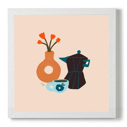 Coffee Date With Myself by Alix Campbell Art