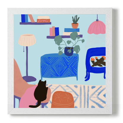 Chill O Clock by Alix Campbell Art
