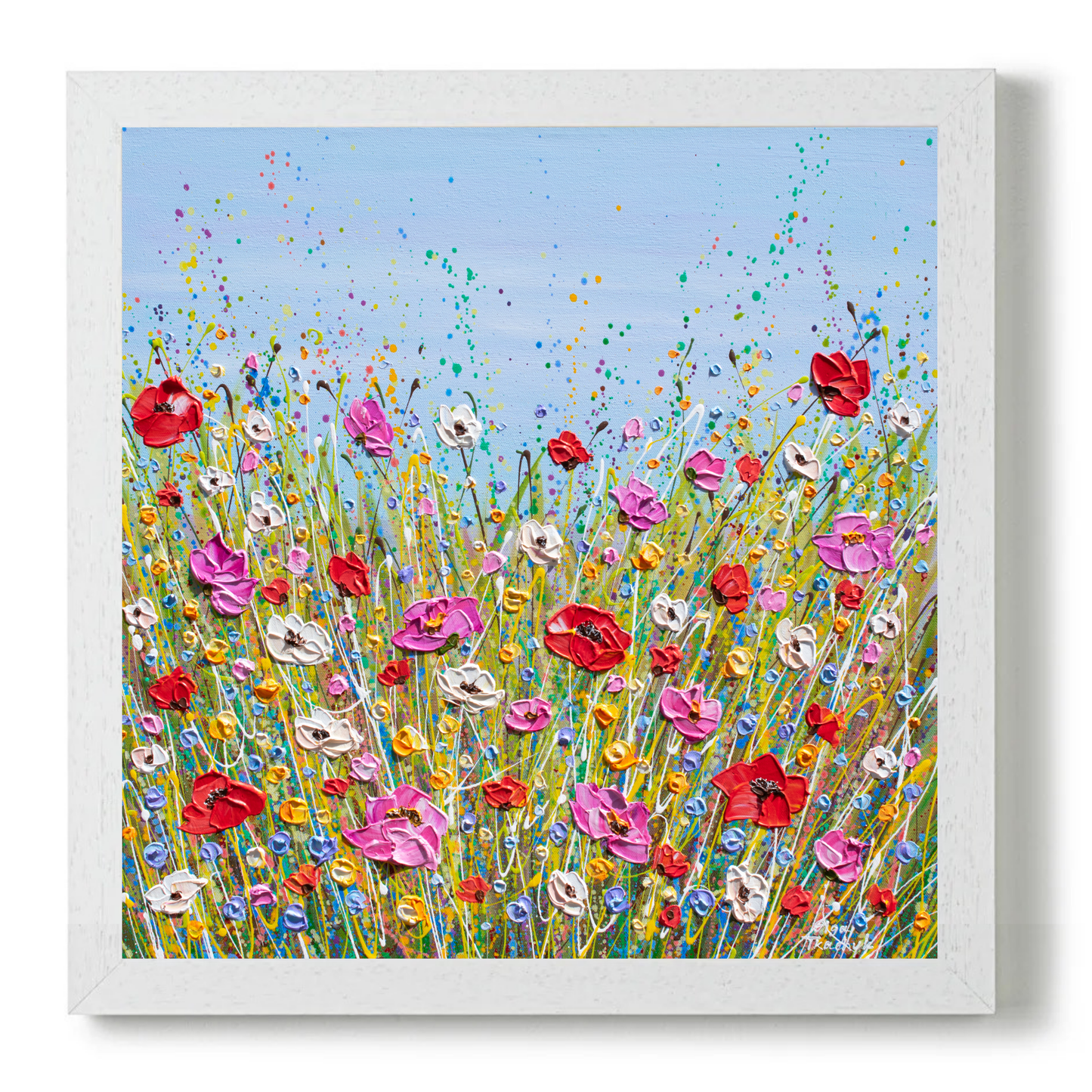 Colourful Poppies by Olga Tkachyk