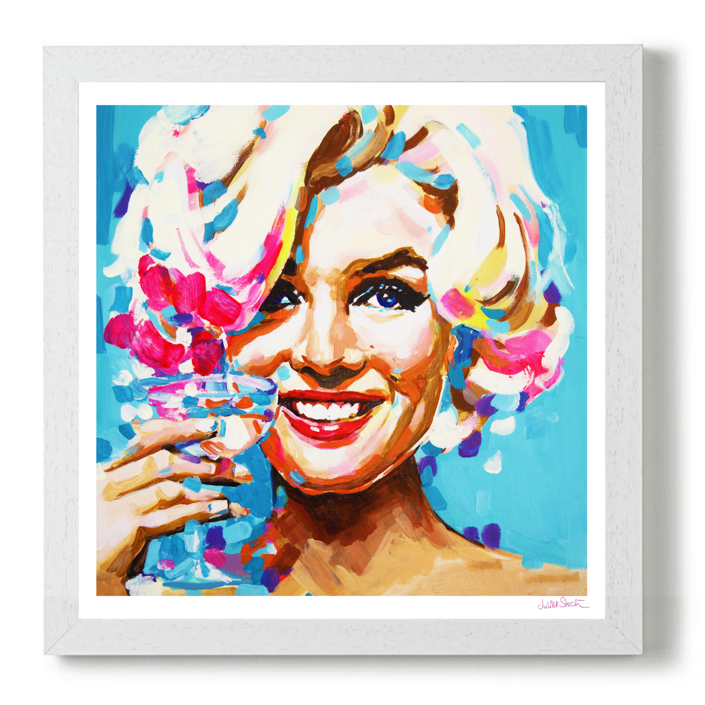 Marilyn Monroe - Keep Smiling by Juliet Stockton