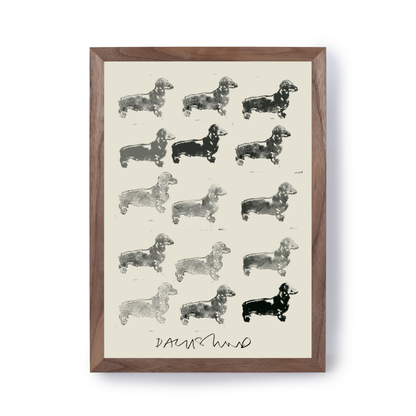 Daschund Repeats by Cartissi