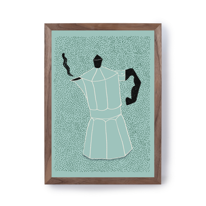 Italian Coffee Green by Ani Vidotto