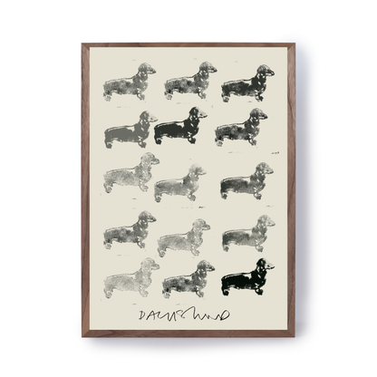 Daschund Repeats by Cartissi