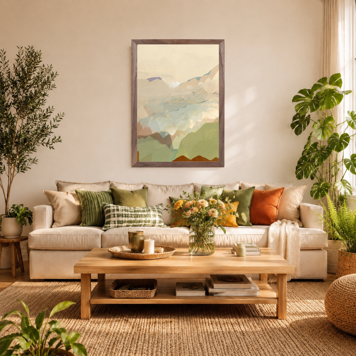 Peachy Mountain Range 3 by Cartissi
