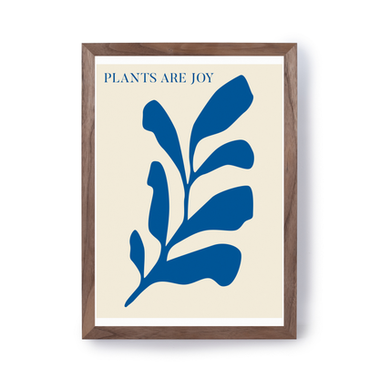 Plants Are Joy Blue by Ani Vidotto