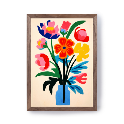 Colorful Flowers by Kubistika