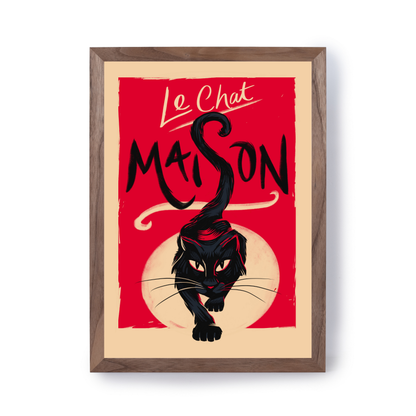 Le Chat Maison by Mark Harrison Prints