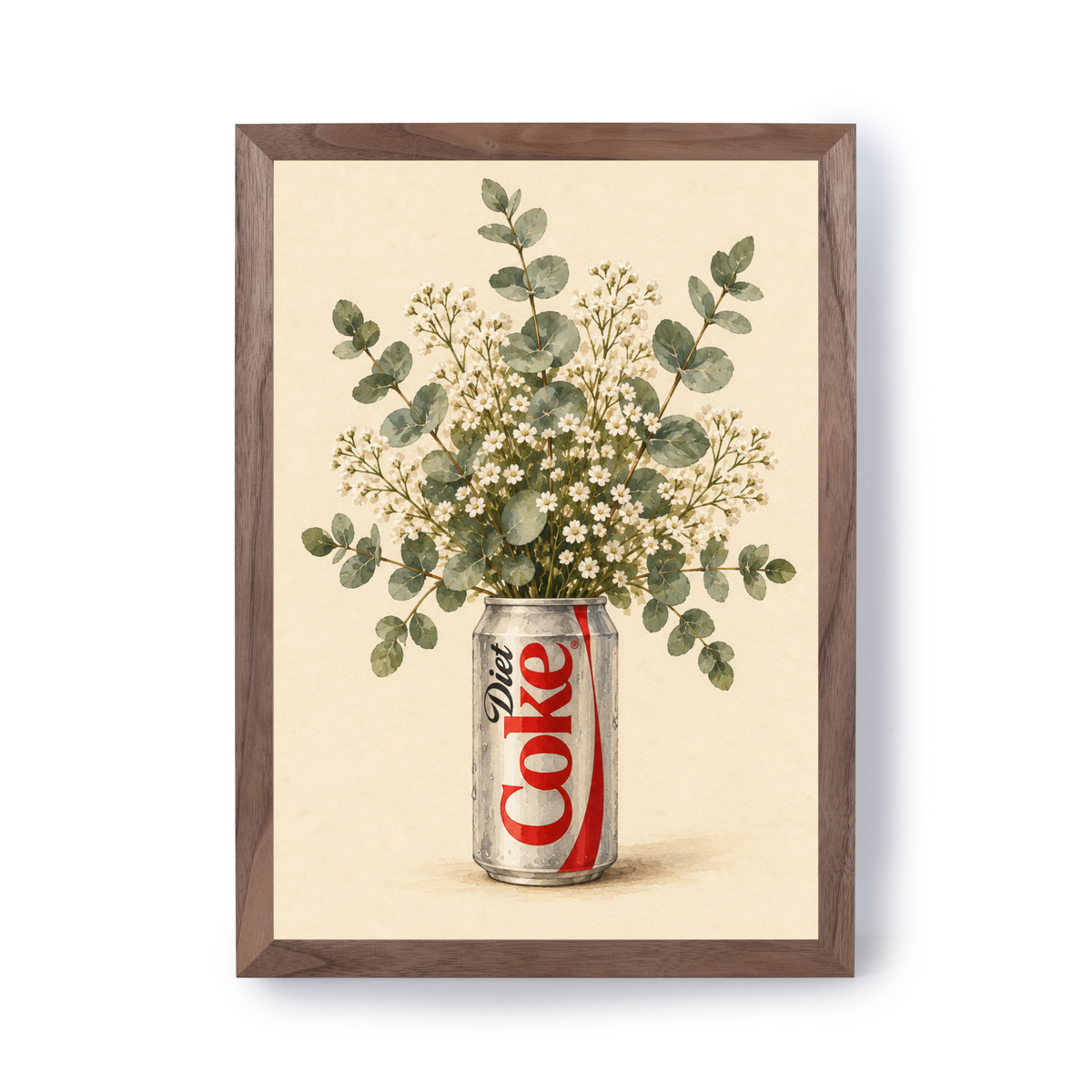 Diet Coke Botanical by Print Studio By Anya