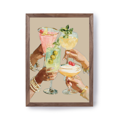 Cheers by Anya by Print Studio By Anya