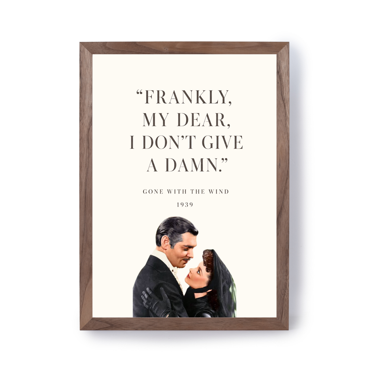 Frankly My Dear by Print Studio By Anya