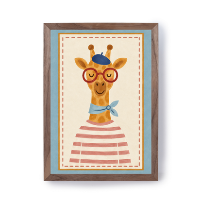 Giraffe by Print Studio By Anya