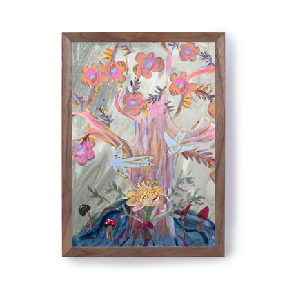 Peachy Tree by Claire Westwood