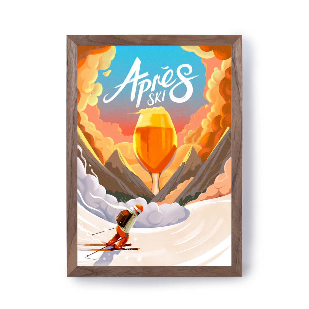 Apres Ski ii by Mark Harrison Prints
