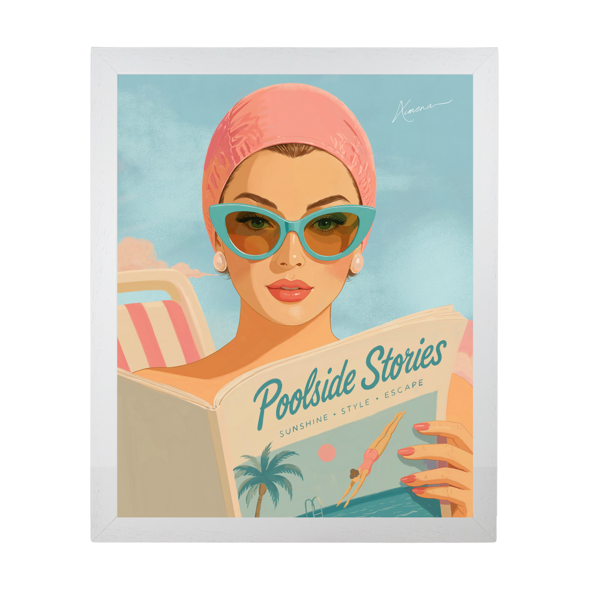 Retro Summer Darling by Ximena Ballantyne