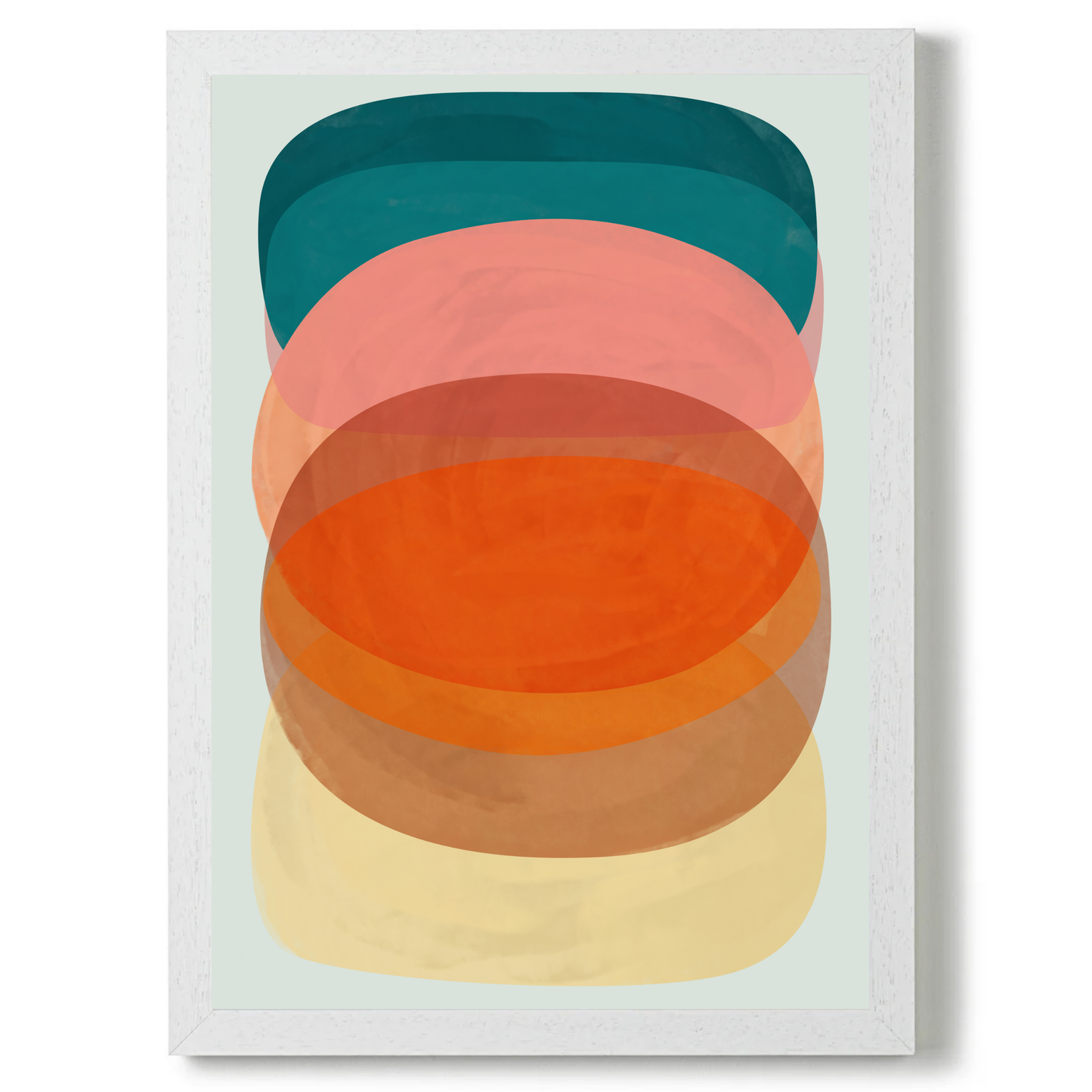 Bold Colourful Painted Abstracts by Print Punk Studio