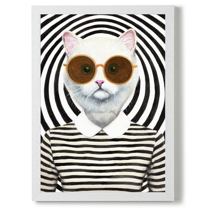 Stripy Cat by Coco Deparis