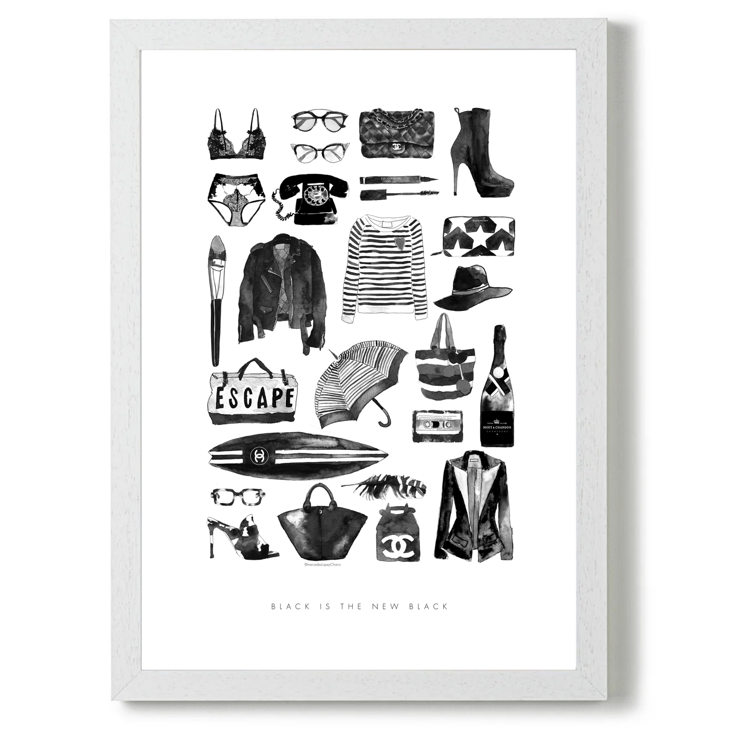 BLACK IS THE NEW BLACK by Mercedes Lopez