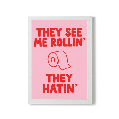 They see me Rollin' by Athena Art