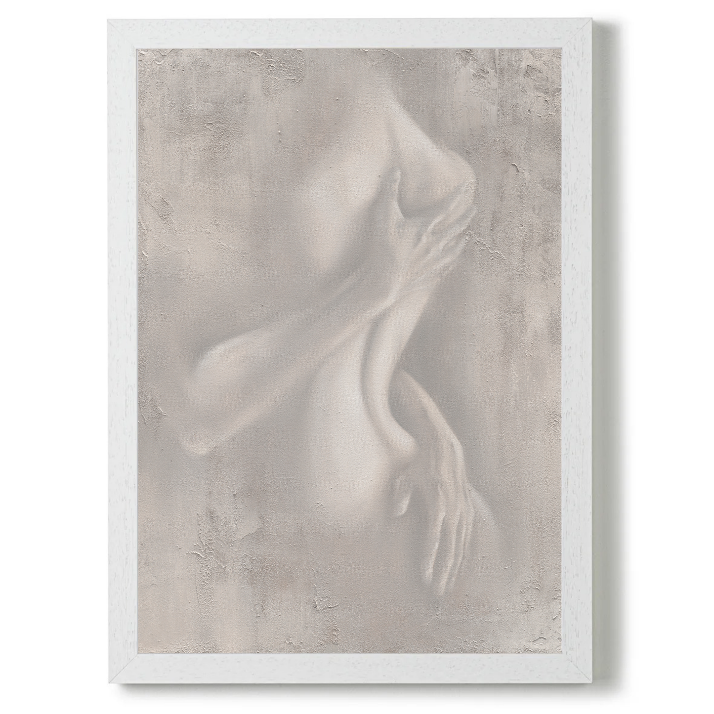 Emerge, Soft grey by Isabella Karolewicz
