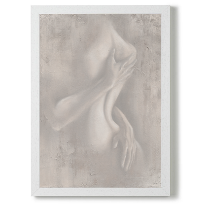 Emerge, Soft grey by Isabella Karolewicz