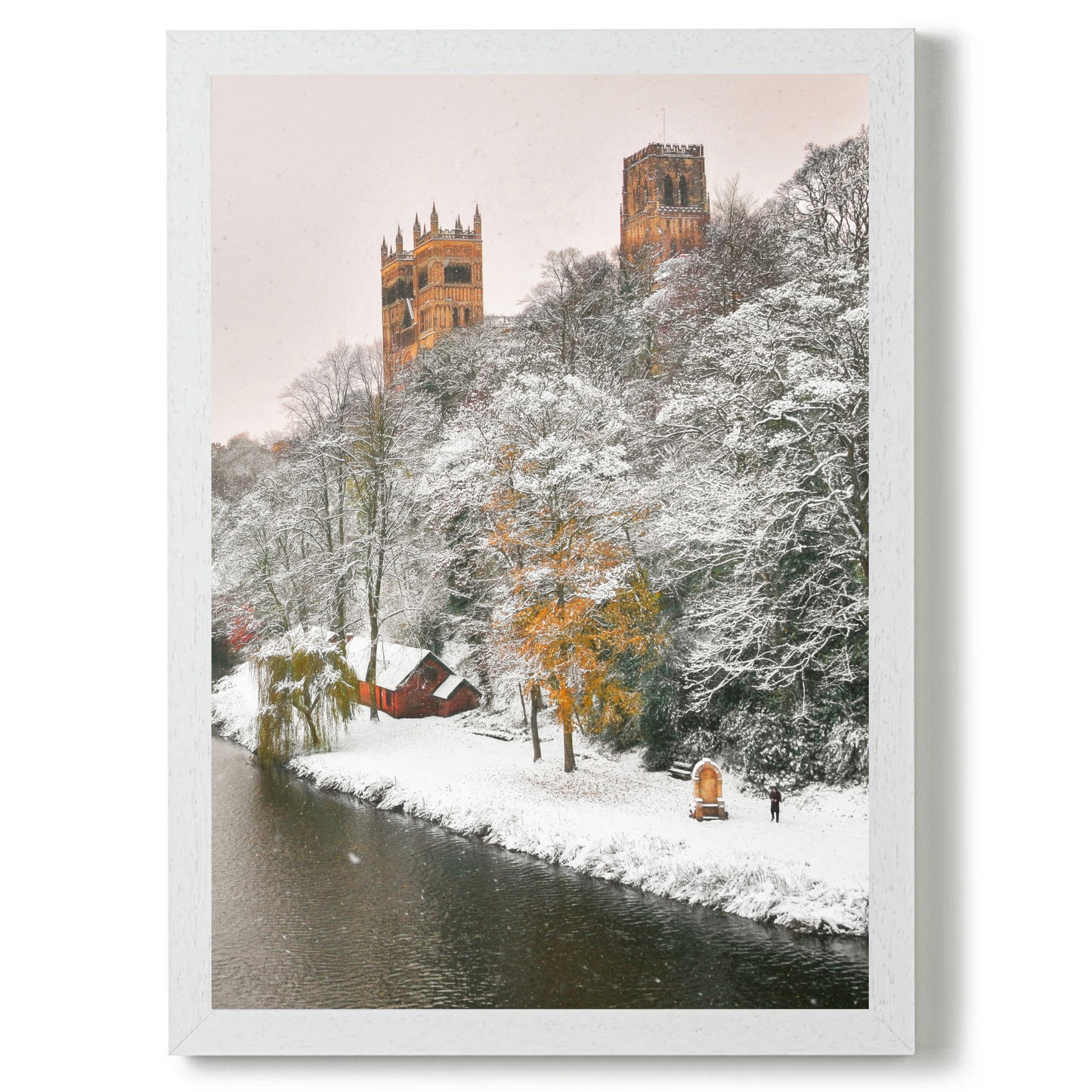 Magical Durham in The Snow by Steven Robinson