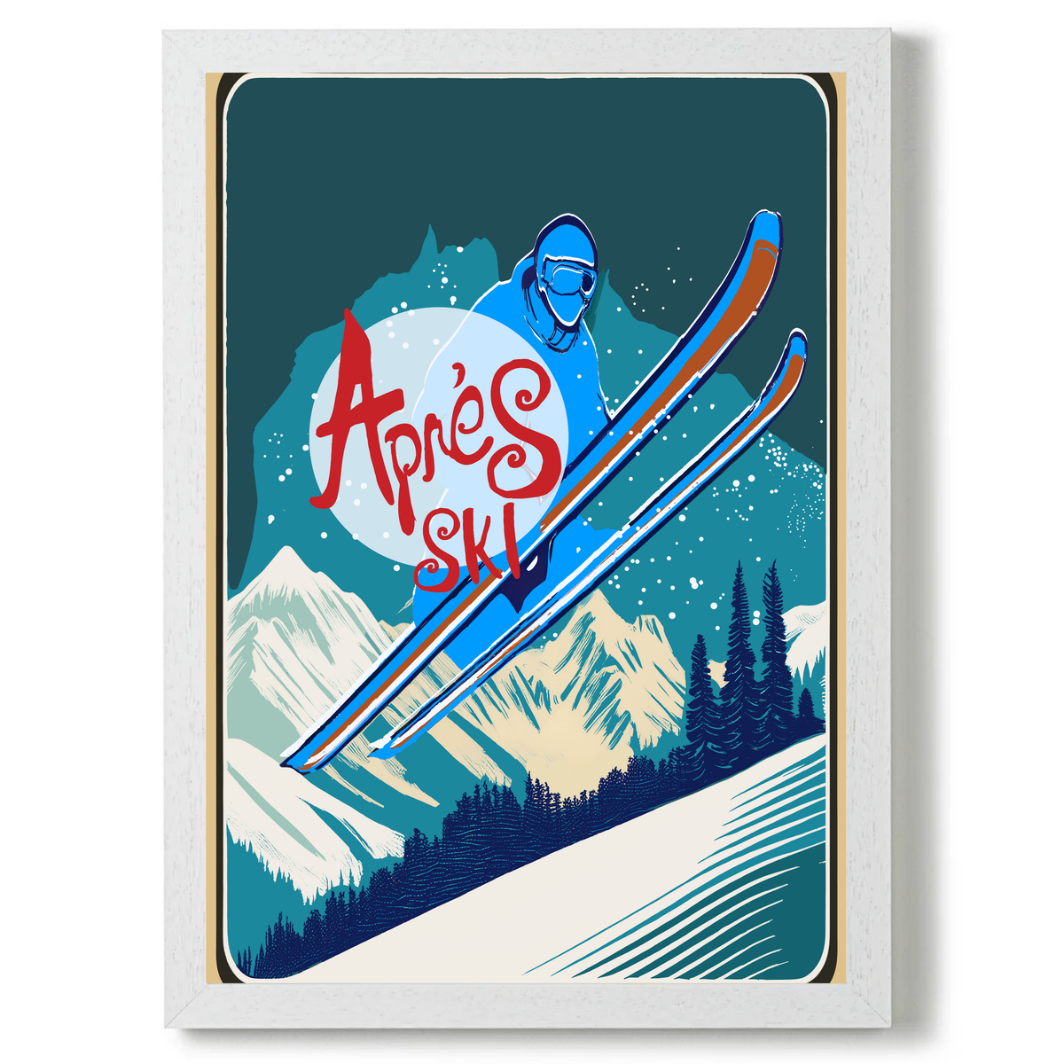 Vintage Ski Apres by Cartissi