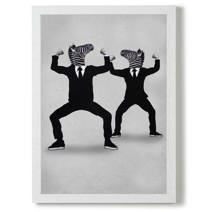 Zebra Vogueing by Coco Deparis