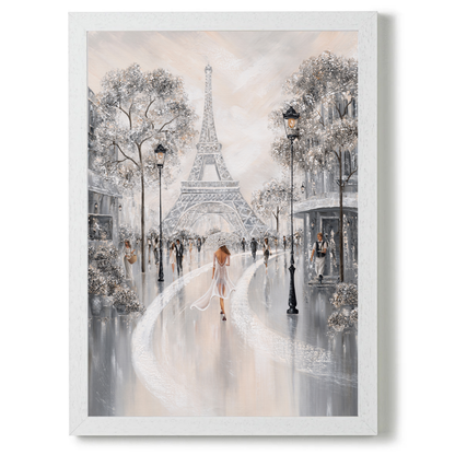 Eiffel Tower Flair of Paris by Isabella Karolewicz