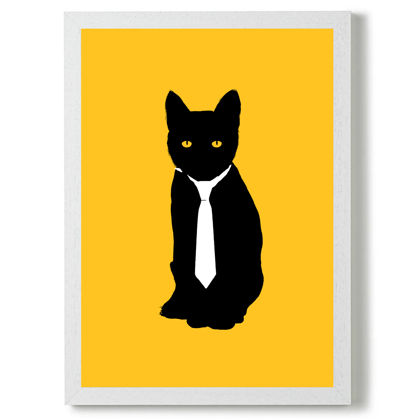 Office Cat by Balazs Solti